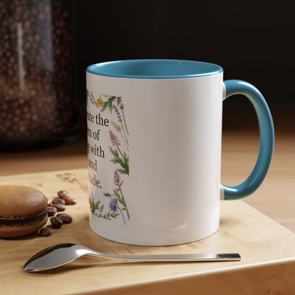Spring Gratitude Coffee Mug — "Celebrate the return of spring with joy and gratitude"