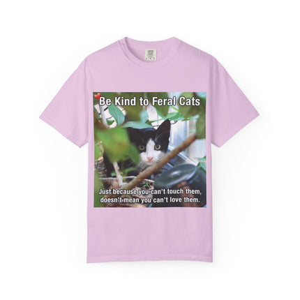 Be Kind to Feral Cats T-Shirt — Feral Cat Rescue Awareness Tee