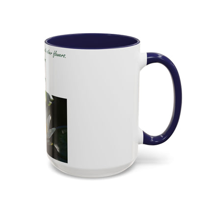 Zen Blossom Coffee Mug - Inspirational Nature Quote - 15oz