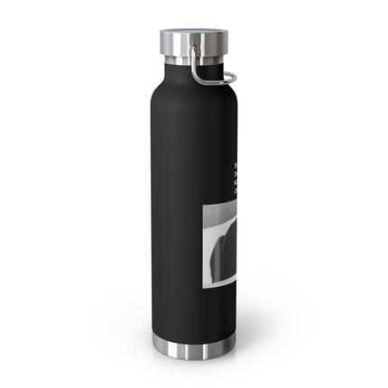 ‘No Worries Only Meow’ – 22oz Copper Bottle for Cat Lovers