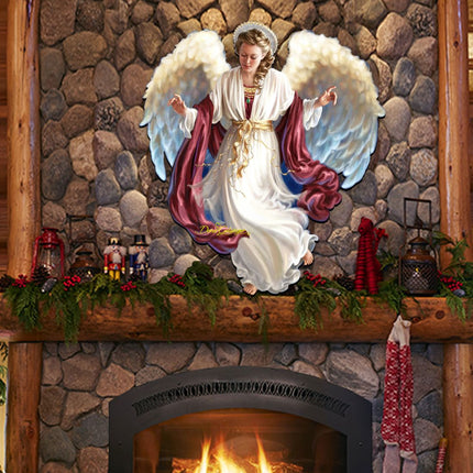 Peace on Earth Door Decor by Gelsinger - American Christmas Decor - 8461048H-1208-3