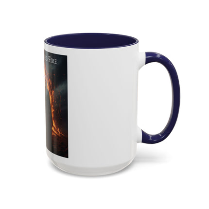 Aging Is Sacred Fire Coffee Mug — Fantasy Elder Couple Accent Mug (11/15oz)