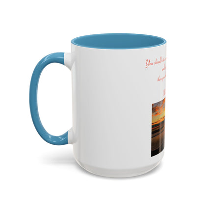Meditation Quote Coffee Mug — "If you should sit in meditation 20 minutes a day..."