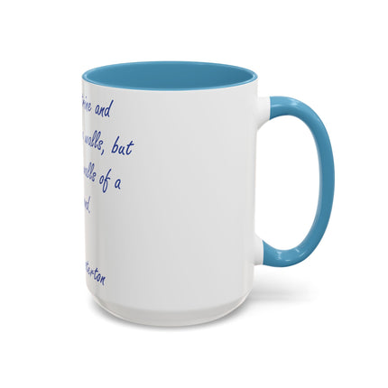 Chesterton Quote Accent Mug – “Walls of a Playground” – 15oz Ceramic