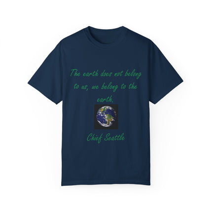 Eco-Friendly T-Shirt – “We Belong to the Earth” Design