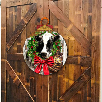 Christmas on the Farm Door Decor by D. Gelsinger - Christmas Decor - 8021128H-DG-2
