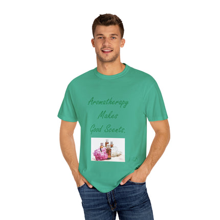 Aromatherapy T-Shirt – “Makes Good Scents” Design (Unisex)