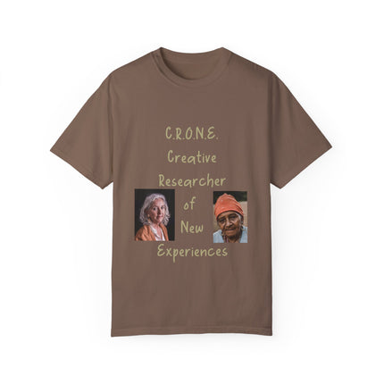 C.R.O.N.E. Tee – Wisdom & Wit Design | Garment-Dyed Comfort