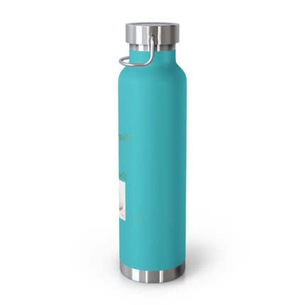 Aromatherapist Copper Vacuum Insulated Bottle - 22oz Water Bottle with Inspirational Quote
