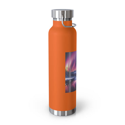 Aurora Landscape Insulated Water Bottle – 22oz Vacuum Flask