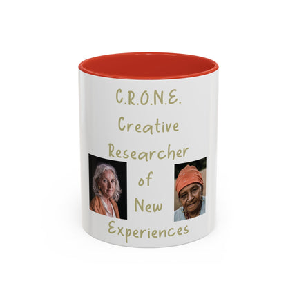 Inspirational Coffee Mug for Creative Researchers - C.R.O.N.E. Edition - 11oz