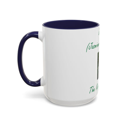 15oz Accent Mug – Jasmine Flower, King of Flowers