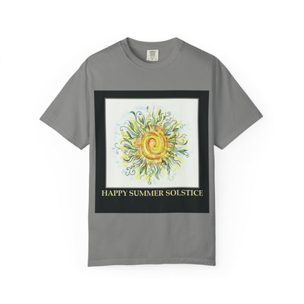 Happy Summer Solstice Unisex Garment-Dyed T-Shirt
