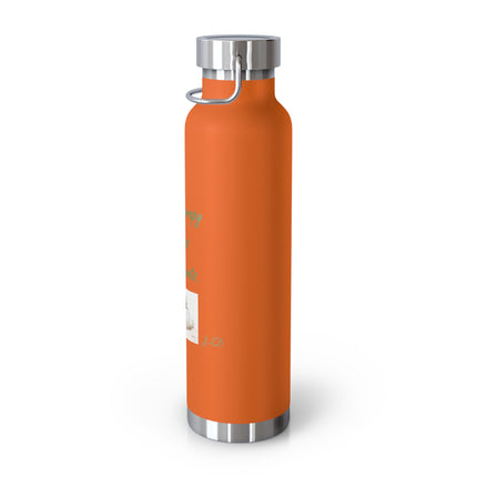 Aromatherapy Insulated Water Bottle - 22oz - Positive Vibes for Wellness