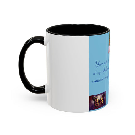 Inspirational Butterfly Coffee Mug – Rumi Quote – 11oz