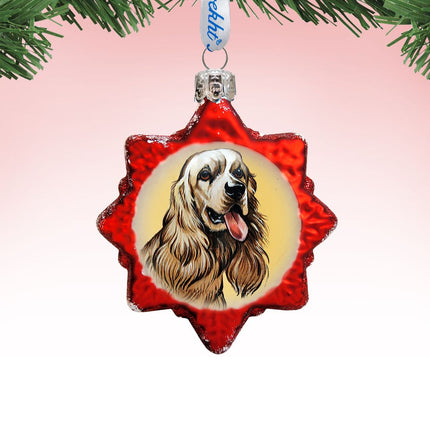 Labradoodle Mercury Glass Ornament by G. DeBrekht - Pets Dog and Cats Decor - 774021-0