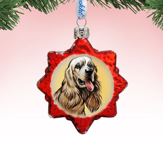 Labradoodle Mercury Glass Ornament by G. DeBrekht - Pets Dog and Cats Decor - 774021-0