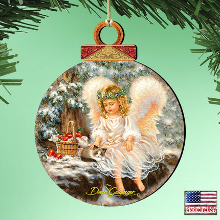 Winter Companions Wooden Ornaments by Gelsinger - Nativity Holiday Decor - 8021120-0718-1