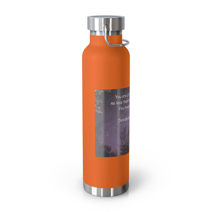 22oz Copper Bottle – Inspirational Quote – Eco-Friendly Gift