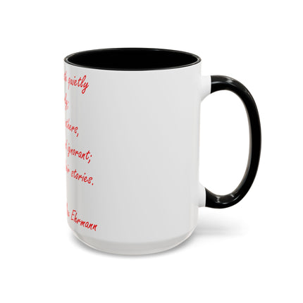 Inspirational Accent Coffee Mug - Desiderata Quote - 15oz