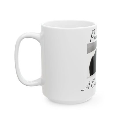 Proud to Be a Crazy Cat Person Mug – 15oz Ceramic Gift for Cat Lovers