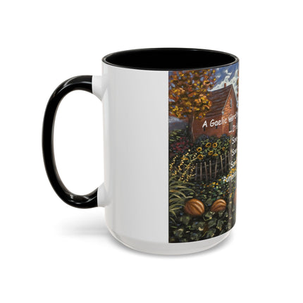 Samhain Accent Mug – 15oz Ceramic Cup with Pumpkin Spice Wit