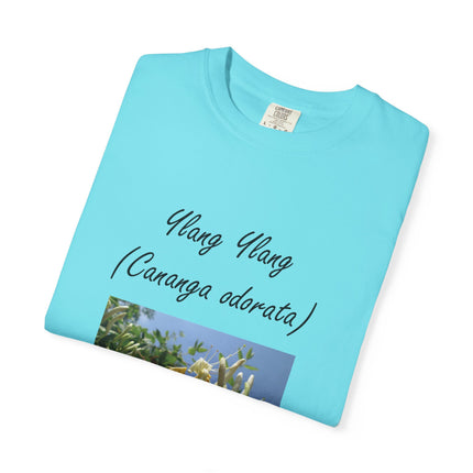 Ylang Ylang Floral T-Shirt - The Flower of Flowers Design