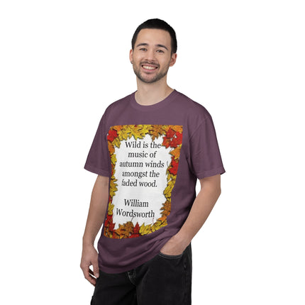 Wordsworth Autumn Quote T-Shirt