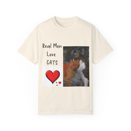 Real Men Love Cats Unisex T-Shirt – Cute Cat Lover Tee