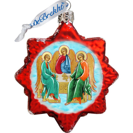 Nativity Mercury Glass Ornaments Set of 3 by G. DeBrekht - Nativity Holiday Decor - 770101S3-1