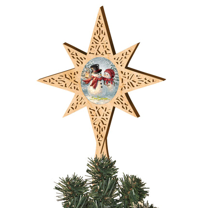 Snow Much In Love Tree Topper by D. Gelsinger - Christmas Decor - 89486-DG-4
