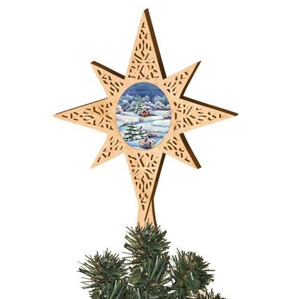 Winter Wonderland Tree Topper by G.DeBrekht - Christmas Decor - 89497-4