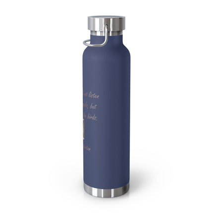 22oz Copper Insulated Bottle – G.K. Chesterton Quote