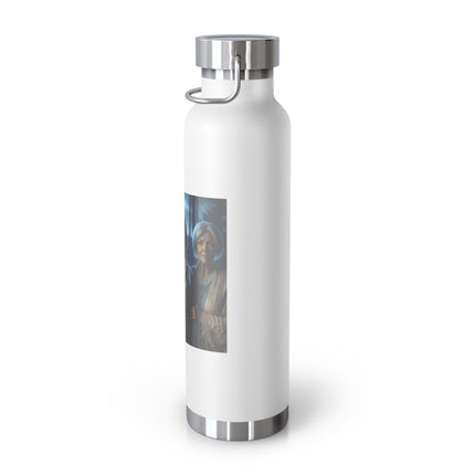Maiden Mother Crone Moonlight Water Bottle — 22oz Insulated Copper Vacuum