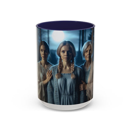 Triple Goddess Mug – 15oz Accent Ceramic Cup for Mystical Sisterhood