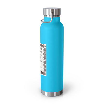 Chocolate Quote 22oz Insulated Bottle