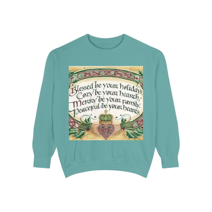 Blessed Be Your Holidays Unisex Sweatshirt - Cozy & Heartfelt Gift