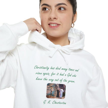 Chesterton Quote Resurrection Hoodie