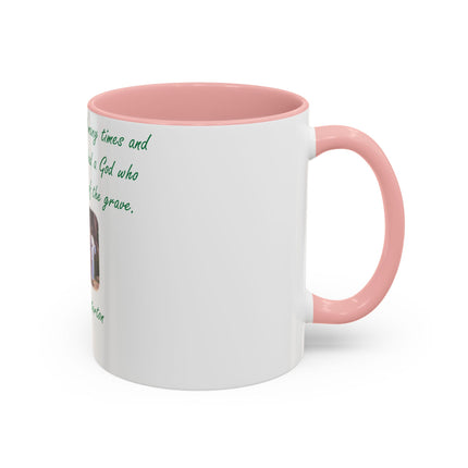 Inspirational Accent Coffee Mug - G.K. Chesterton Quote - 11oz