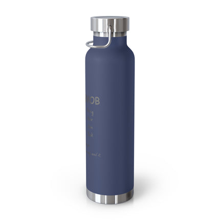 BYOB Bottle – “Bring Your Own Book” – 22oz Copper Insulated Design