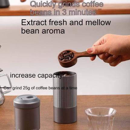 Portable Wireless Bean Grinder - USB Charging | Sleek, Minimalist Design-1