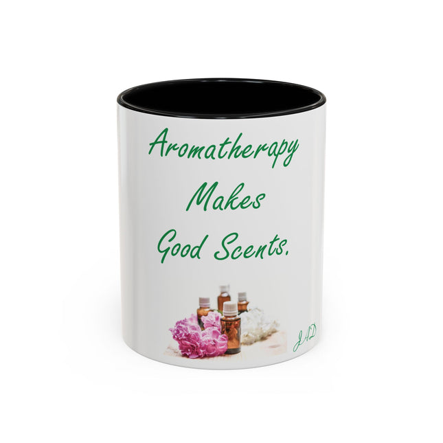 Aromatherapy Accent Mug – “Makes Good Scents” Design, 11oz