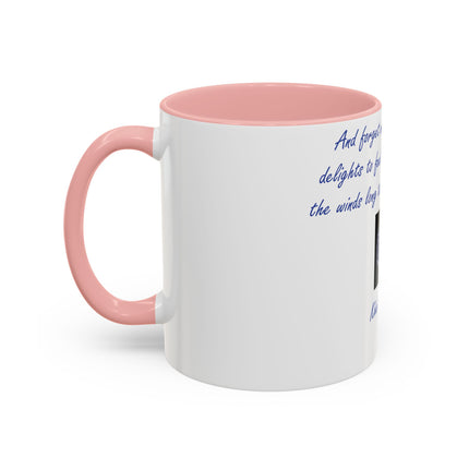 Nature Quote Accent Mug – 11oz Ceramic with Gibran Verse