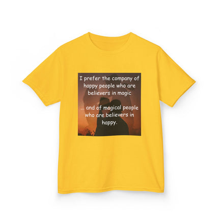 Magical Believers Kids Tee – Happy People Design in Soft Cotton