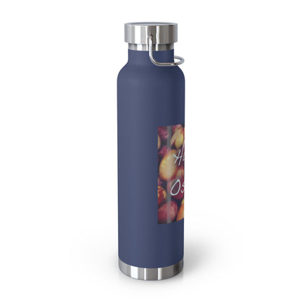 Happy Ostara Copper Bottle — 22oz Vacuum Water Bottle Celebrating Spring Equinox