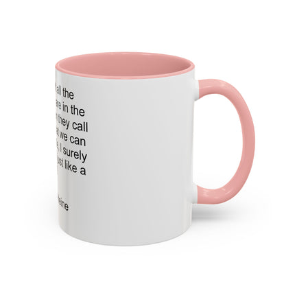 Accent Coffee Mug — "I Have Smelt All the Aromas" Heinrich Heine Quote