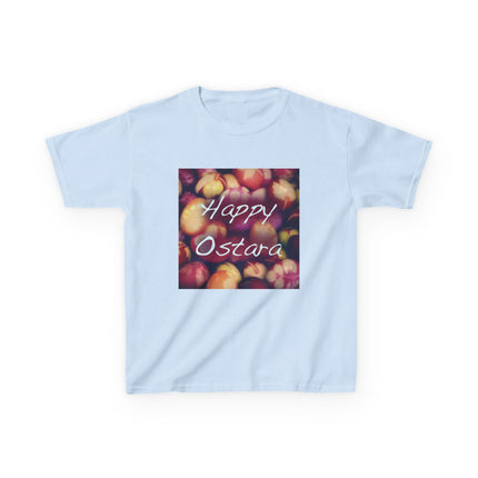 Kids Ostara Celebration Tee - Happy Ostara Floral Design