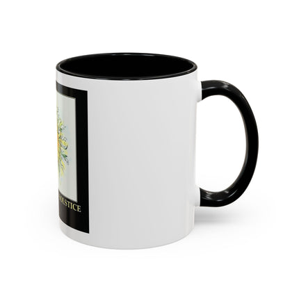 Happy Summer Solstice Coffee Mug — Sun Illustration Accent Mug (11/15oz)