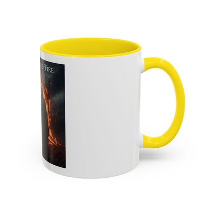 Aging Is Sacred Fire Coffee Mug — Fantasy Elder Couple Accent Mug (11/15oz)
