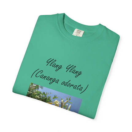 Ylang Ylang Floral T-Shirt - The Flower of Flowers Design